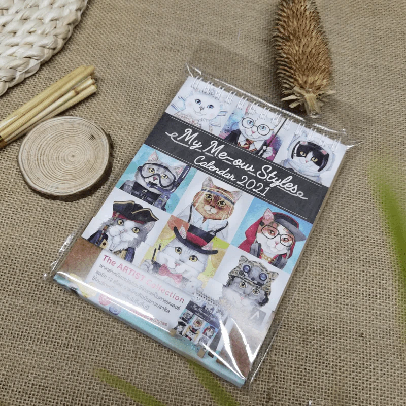 ปฏิทินแมวน่ารัก Calendar 2021 My Me our Styles รูปที่ 1
