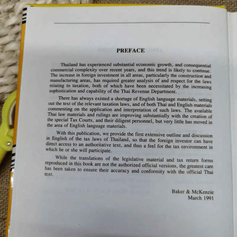 Guide to Taxes in Thailand 1991 รูปที่ 9