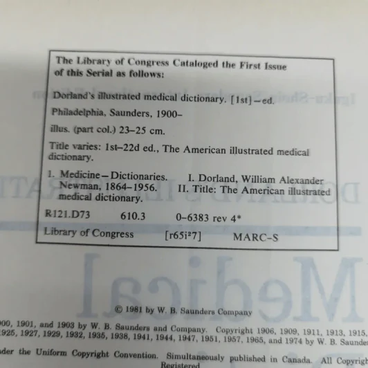 Dorland's Illustrated Medical Dictionary Twenty-Sixth Edition รูปที่ 7
