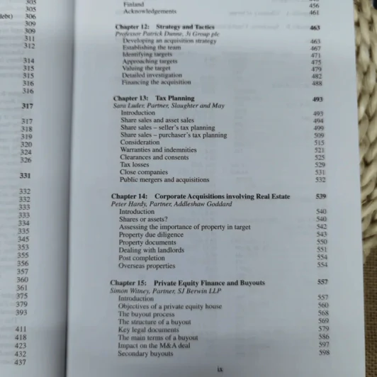 Company Acquisitions Handbook รูปที่ 11