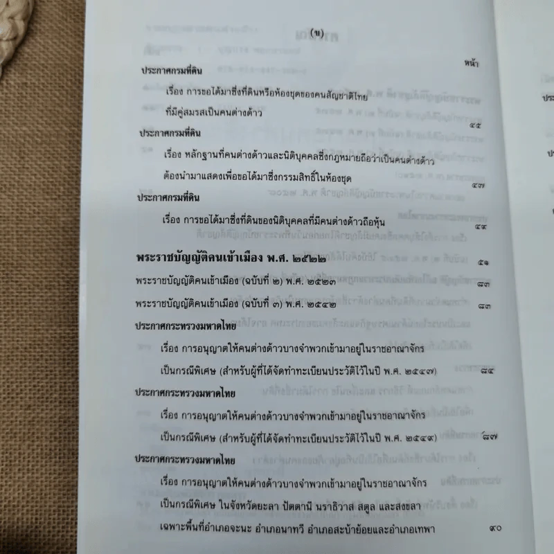 รวมกฎหมายคนต่างด้าว พระราชบัญญัติสัญชาติ พ.ศ.2508 (แก้ไข 2551) คนเข้าเมือง พ.ศ.2522 รูปที่ 8