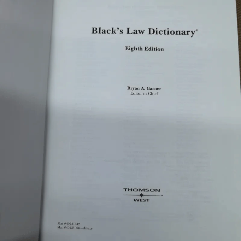 Black's Law Dictionary รูปที่ 6