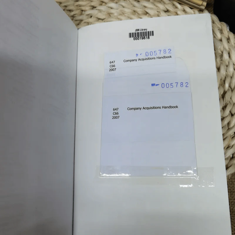 Company Acquisitions Handbook รูปที่ 15