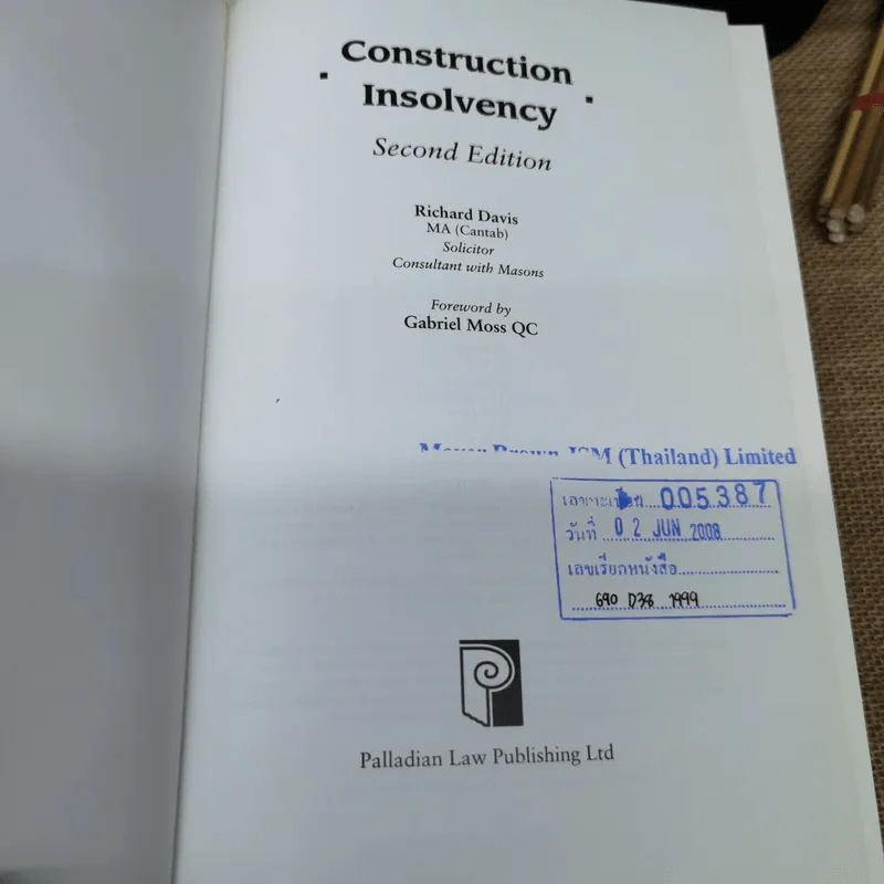 Construction Insolvency 2ND Edition รูปที่ 6