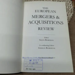 The European Mergers & Acquistions Review รูปที่ 5