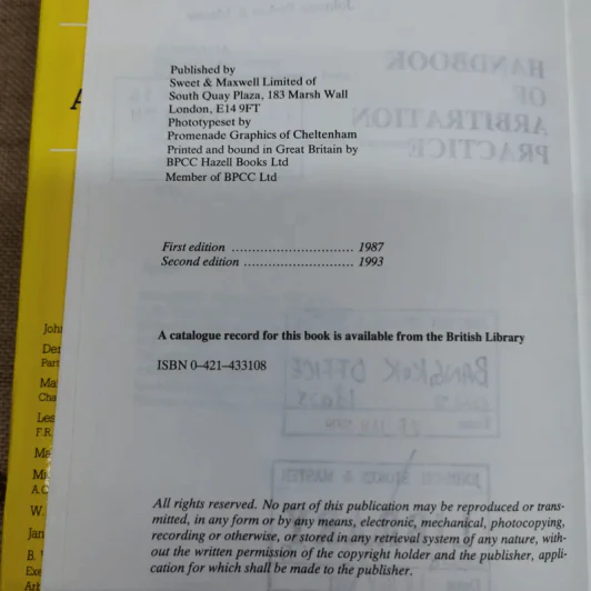 Handbook of Arbitration Practice รูปที่ 7