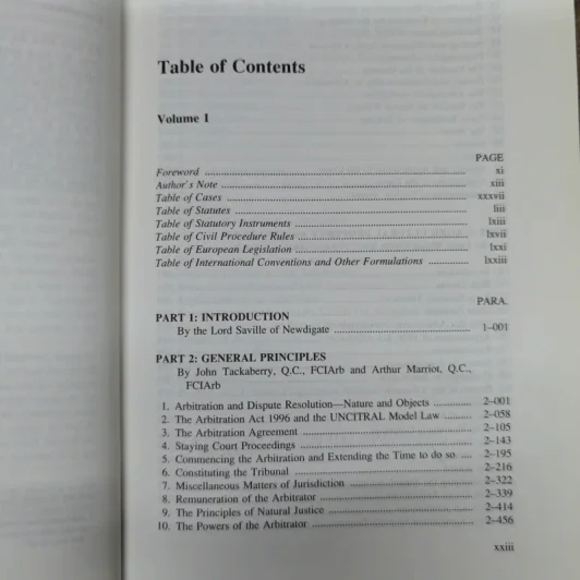 Bernstein's Handbook of Arbitration And Dispute Resolution Practice Volume 1-2 รูปที่ 7