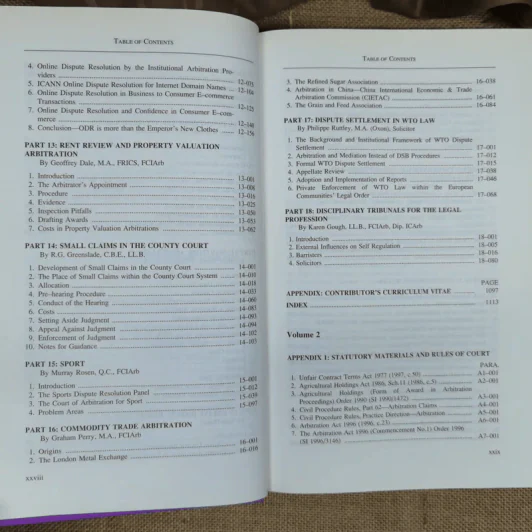 Bernstein's Handbook of Arbitration And Dispute Resolution Practice Volume 1-2 รูปที่ 10