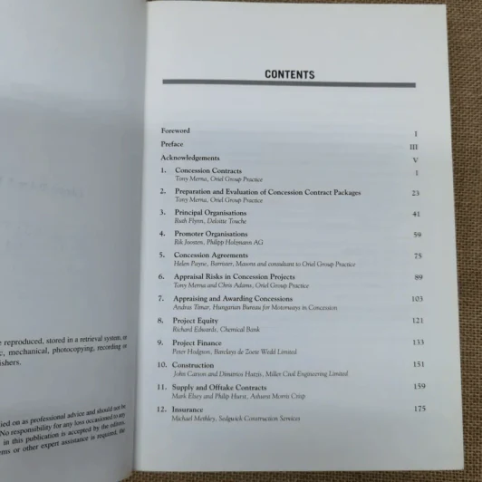 Privately Financed Concession Contracts Volume 1-2 รูปที่ 7