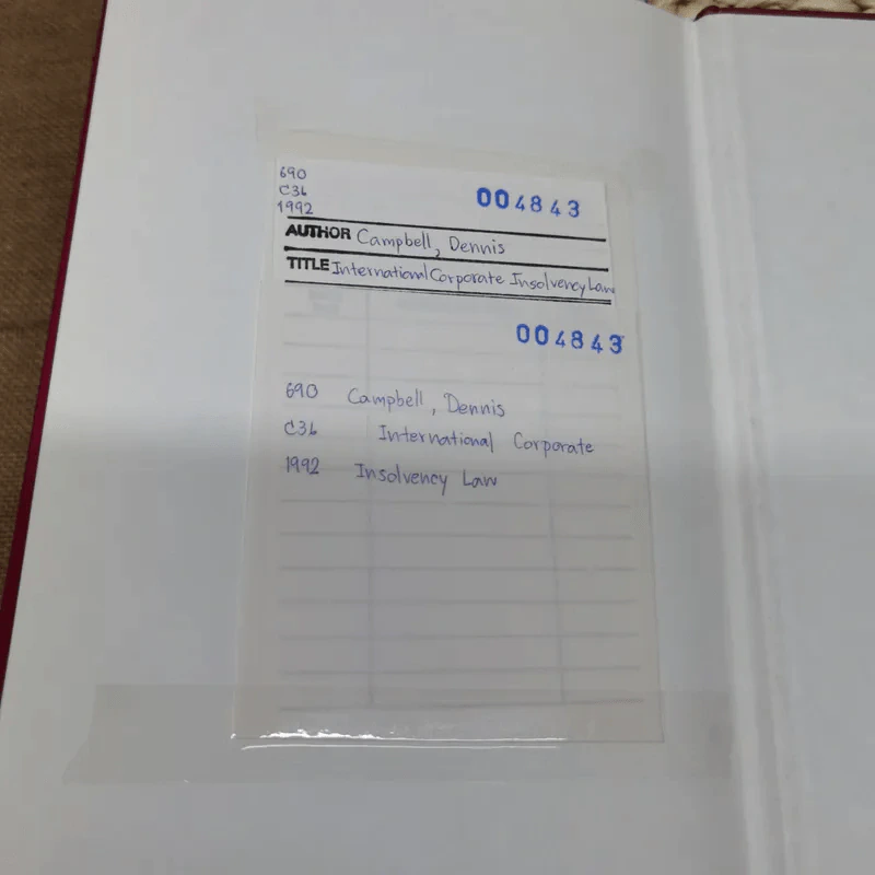International Corporate Insolvency Law - Dennis Campbell รูปที่ 22