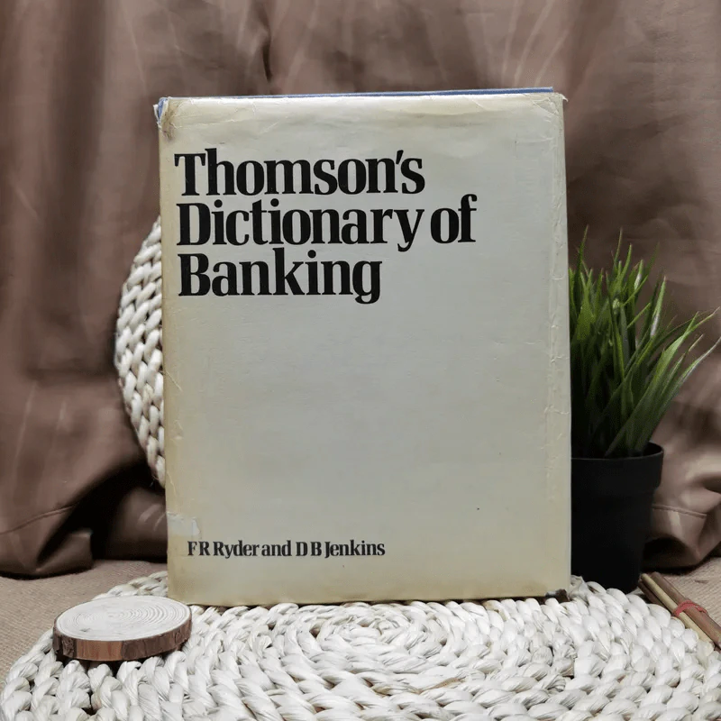 Thomson's Dictionary of Banking รูปที่ 1