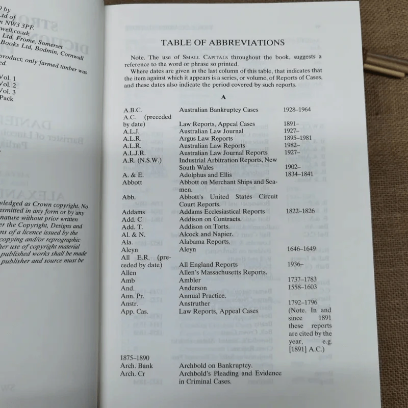 Stroud's Judicial Dictionary of Words and Phrases Volume 1-3 รูปที่ 12