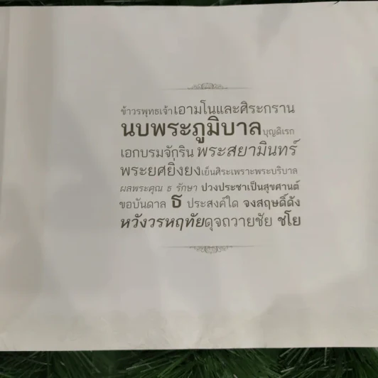 สมุดภาพสรรเสริญพระบารมี เอกบรมจักริน พระสยามินทร์ พระยศยิ่งยง รูปที่ 6