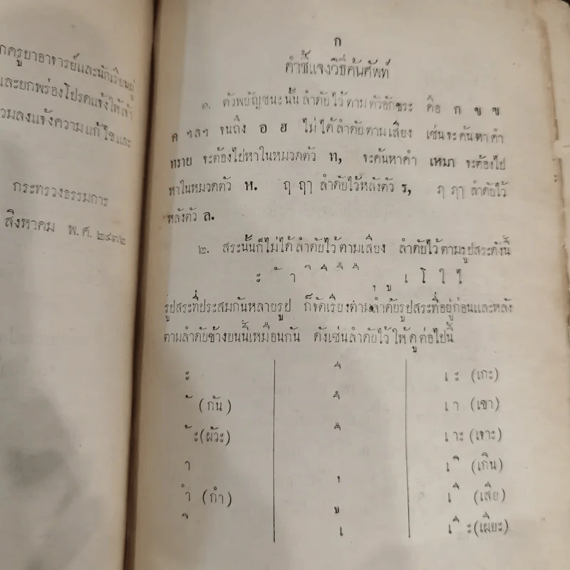 ปทานุกรมสำหรับนักเรียน กรมตำรา กระทรวงธรรมการ พ.ศ.2472 รูปที่ 5