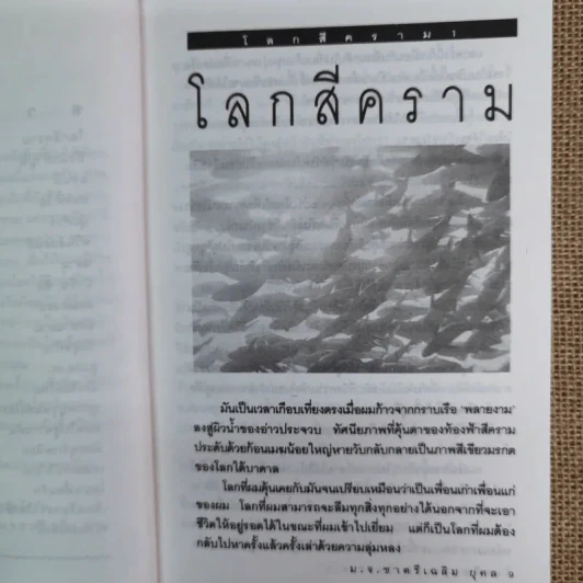 โลกสีคราม เล่ม 1 - ม.จ.ชาตรีเฉลิม ยุคล รูปที่ 8