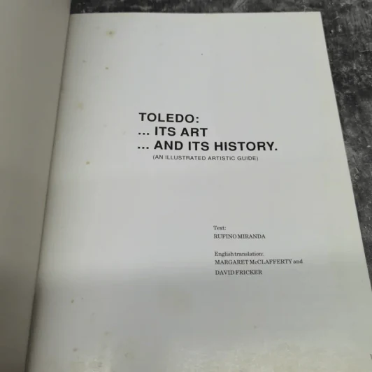 Toledo its Art and its History รูปที่ 7