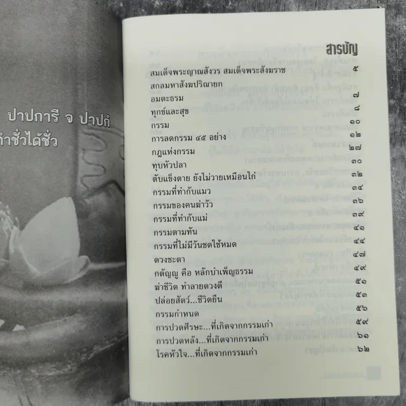 กรรมกำหนด การลดกรรม 45 อย่าง รูปที่ 8