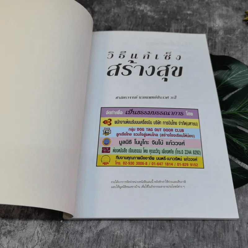 วิธีแก้เซ็งสร้างสุข - ประเวศ วะสี รูปที่ 4