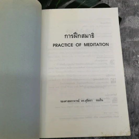การฝึกสมาธิ - รองศาสตราจารย์ ดร.สุจิตรา รณรื่น รูปที่ 6