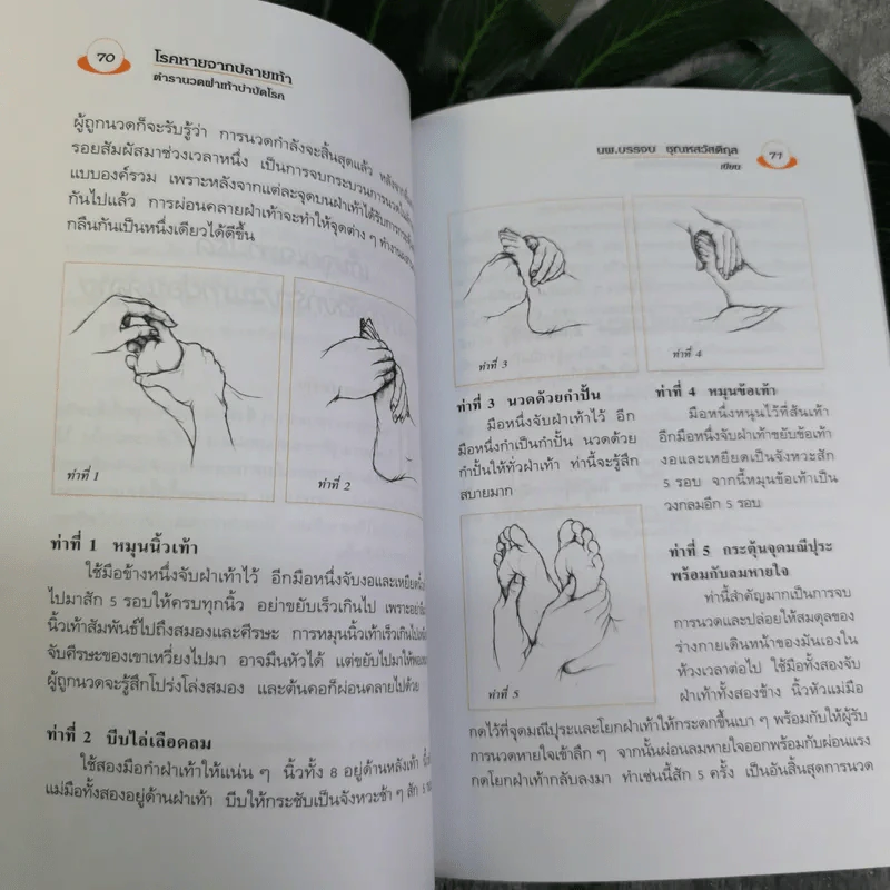 โรคหายจากปลายเท้า ตำรานวดฝ่าเท้าบำบัดโรค-ไทยประยุกต์ - นพ.บรรจบ ชุณหสวัสดิกุล รูปที่ 6