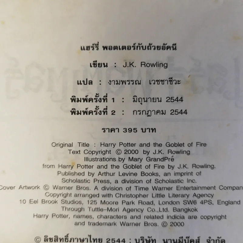 แฮร์รี่ พอตเตอร์ กับ ถ้วยอัคนี Harry Potter And Goblet of Fire รูปที่ 7