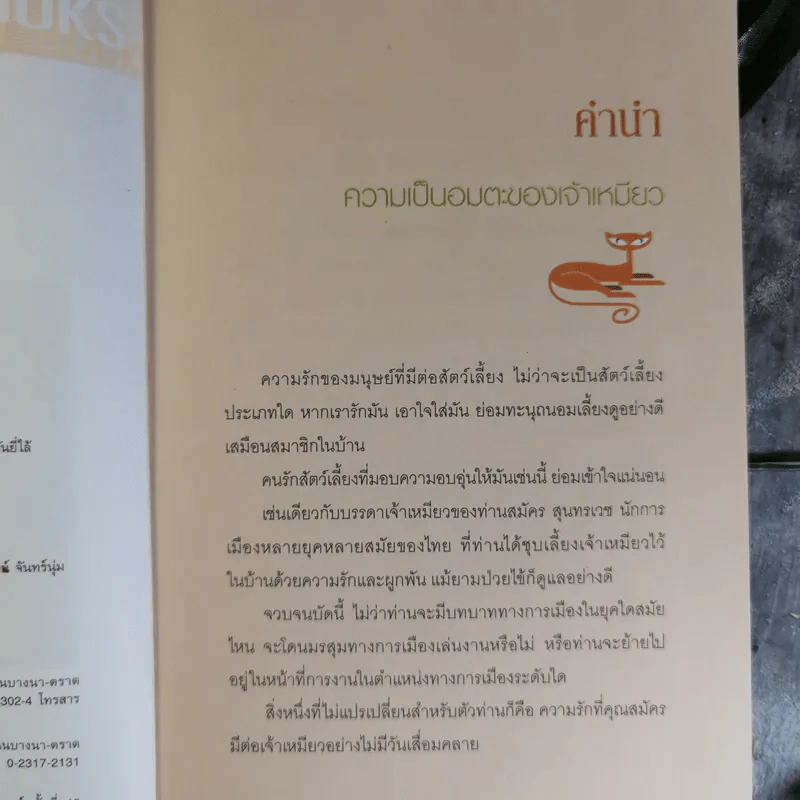 คนรักแมว - สมัคร สุนทรเวช รูปที่ 9