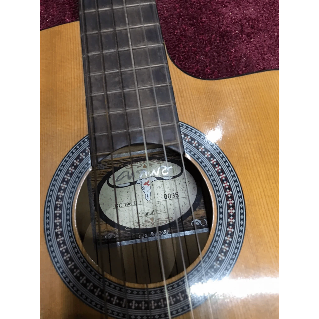 กีตาร์คลาสสิค คาราบาว GC-196C รุ่นลูกแก้ว มือสอง เล่นได้ปกติ รูปที่ 2