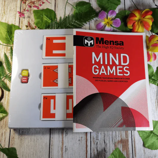 Mensa Mind Games Pack Complete High IQ Society รูปที่ 1