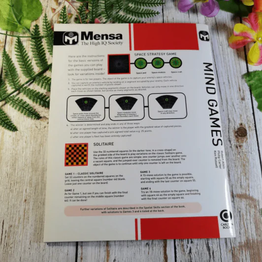 Mensa Mind Games Pack Complete High IQ Society รูปที่ 5