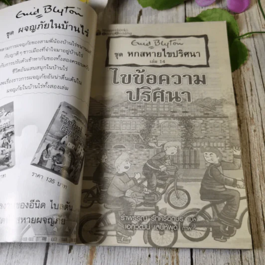 ชุด หกสหายไขปริศนา เล่ม 14 ไขข้อความปริศนา รูปที่ 4