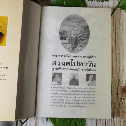 ดอกโมกข์ - พระอาจารย์โพธิ์ จนทสโรกับสวนตโปทาวัน รูปที่ 8