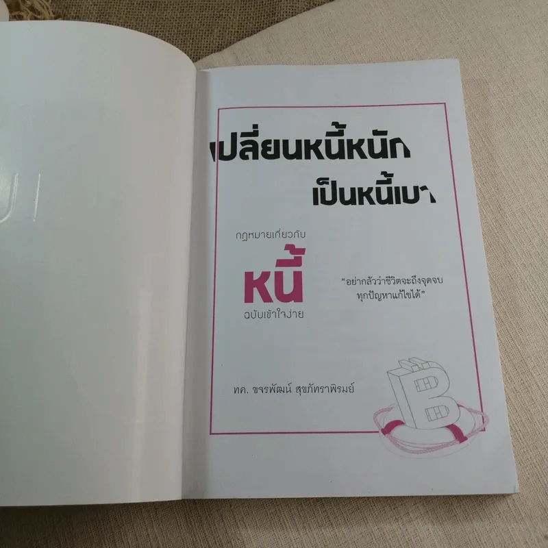 เปลี่ยนหนี้หนักเป็นหนี้เบา กฎหมายเกี่ยวกับหนี้ฉบับเข้าใจง่าย - ขจรพัฒน์ สุขภัทราพิรมย์ รูปที่ 4