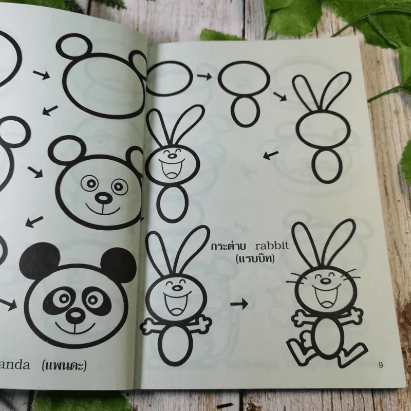 สร้างสรรค์การ์ตูนจากรูปวงรี รูปที่ 10