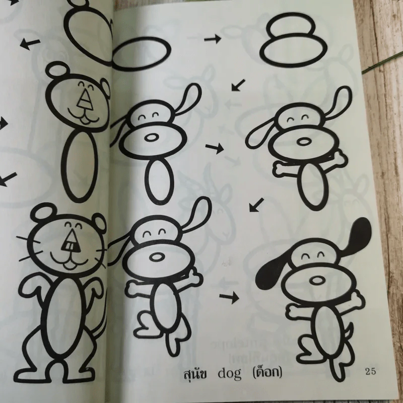 สร้างสรรค์การ์ตูนจากรูปวงรี รูปที่ 11