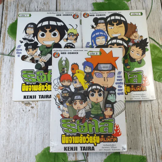 ร็อคลี ตำนานนินจาพลังวัยรุ่นเต็มพิกัด เล่ม 1-3 รูปที่ 1