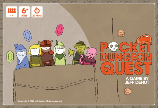 Pocket Dungeon Quest Board Game รูปที่ 1