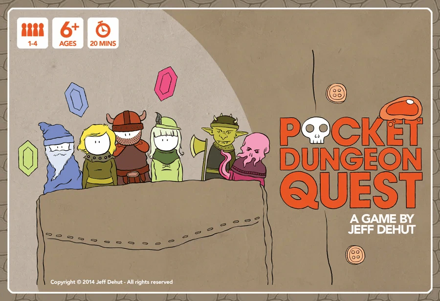 Pocket Dungeon Quest Board Game รูปที่ 1