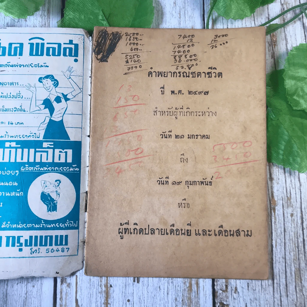 ขายเหมาหนังสือโหราศาสตร์รุ่นเก่า หายาก 18 เล่ม (ทวารัชพยากรณ์ และท่านอื่น) รูปที่ 33