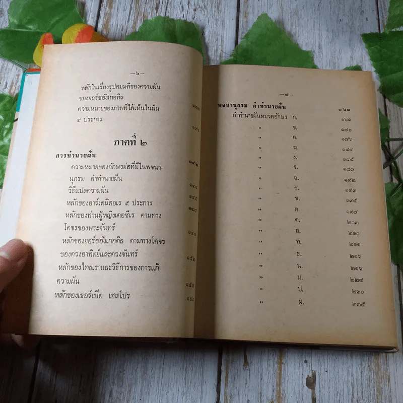ความฝัน (มูลเหตุแห่งความฝัน และการทำนาย) พร้อมด้วยหมอดูเลข 9 ตัว (ตับรับชีโร) - พลตรีหลวงวิจิตรวาทการ รูปที่ 6