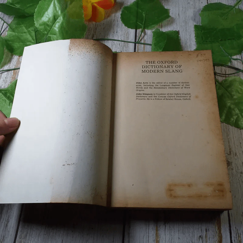 The Oxford Dictionary of Modern Slang - John Ayto and John Simpson รูปที่ 4