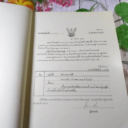 หนังสืองานศพ นายณรงค์ มีนะนันทน์ รูปที่ 6