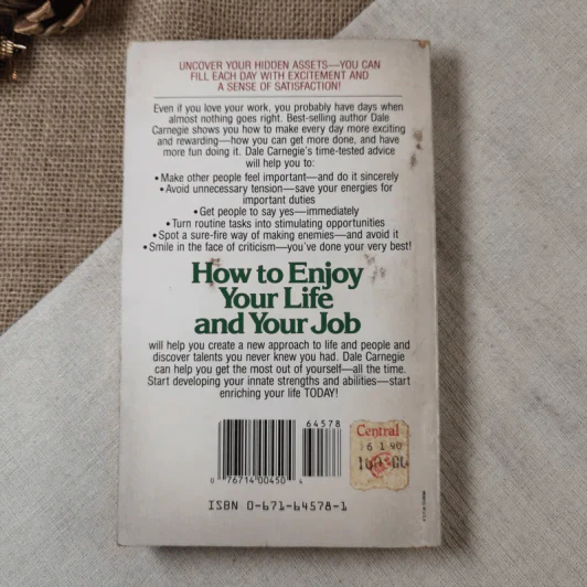 How to Enjoy Your Life and Your Job - Dale Carngie รูปที่ 2