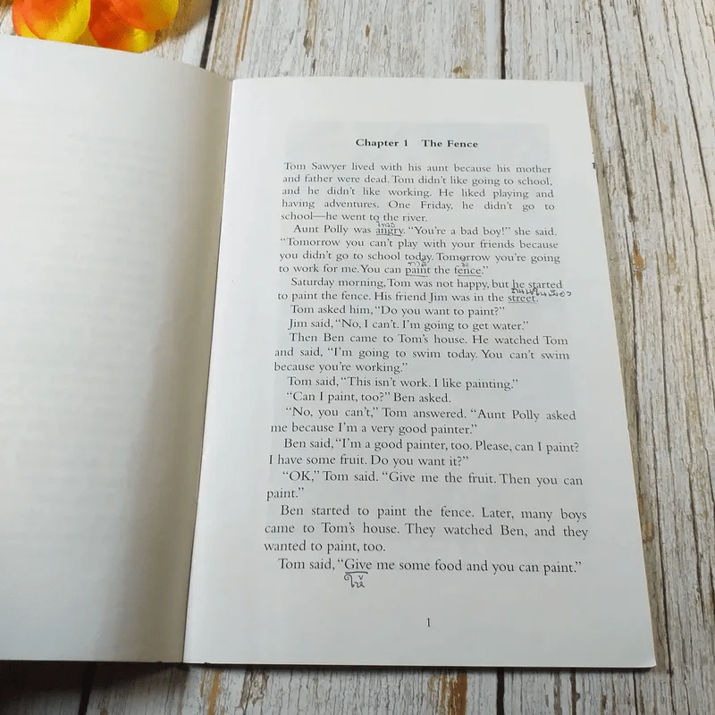 The Adventures of Tom Sawyer - Mark Twain รูปที่ 3