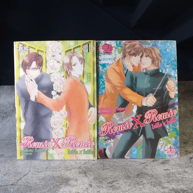 Romio X Romio โรมิโอ X โรมิโอ 2 เล่มจบ รูปที่ 1