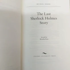 The Last Sherlock Holmes Story - Michael Dibdin รูปที่ 9