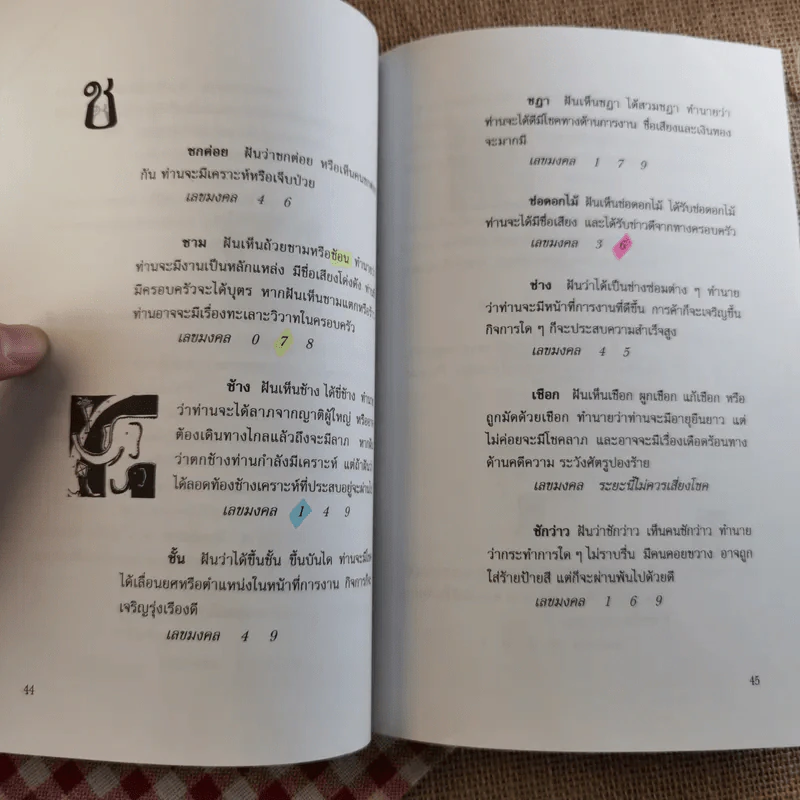 คู่มือทำนายฝัน ฉบับสมบูรณ์ - ปภัสระเมธี (เปรียญ) รูปที่ 13