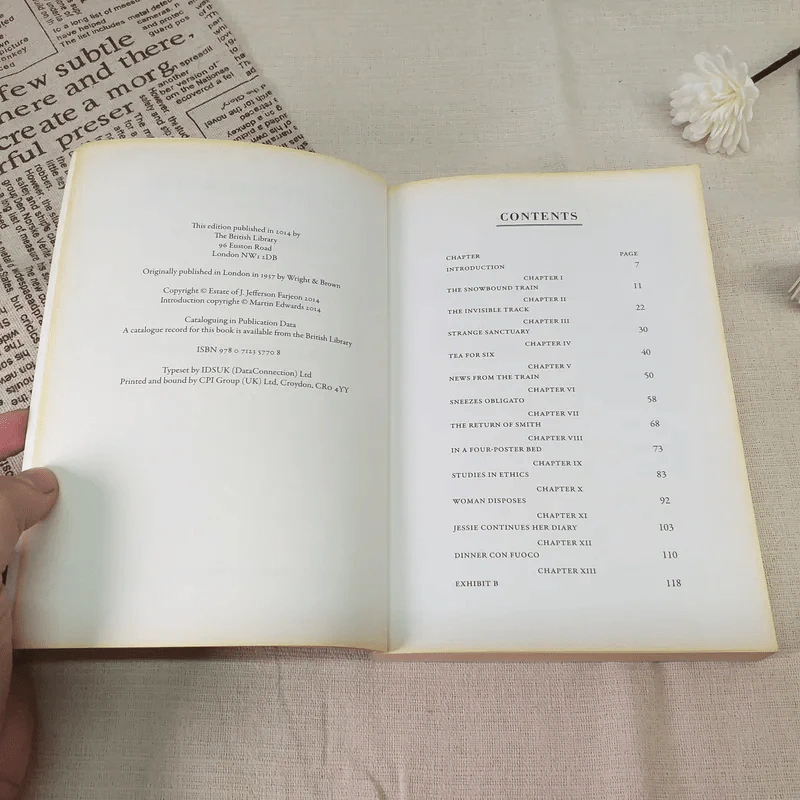 Mystery In White A Christmas Crime Story - J.Jefferson Farjeon รูปที่ 6