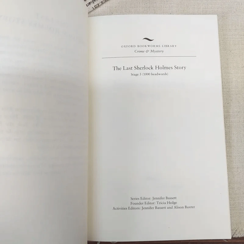 The Last Sherlock Holmes Story - Michael Dibdin รูปที่ 8