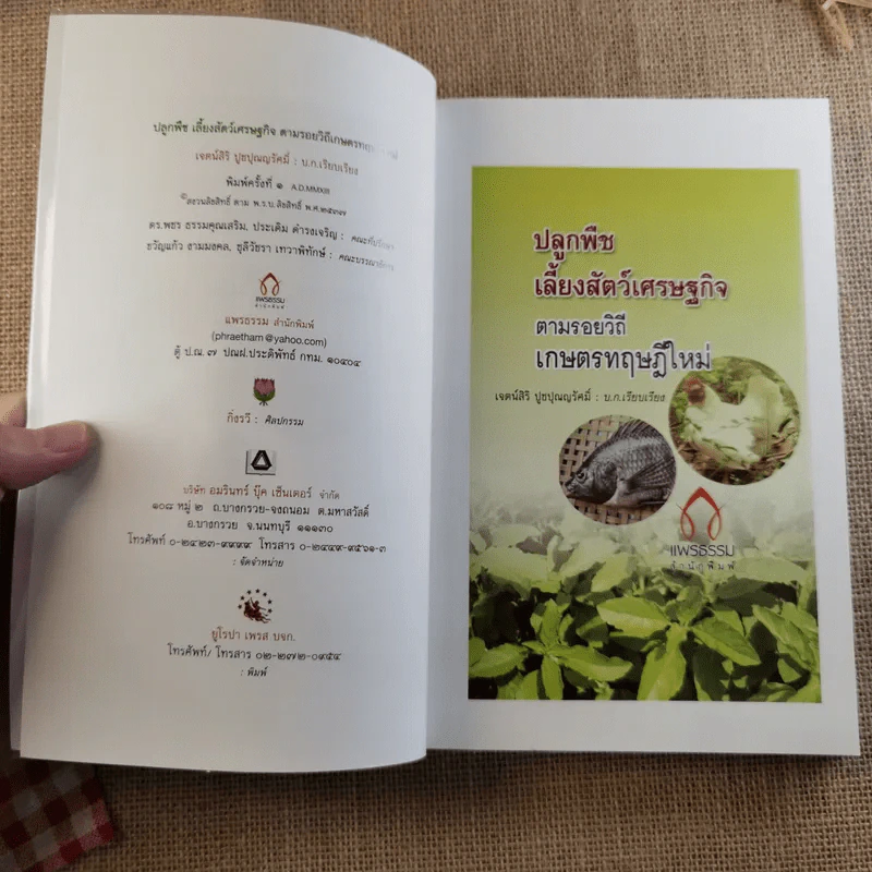 ปลูกพืช เลี้ยงสัตว์ เศรษฐกิจ ตามรอยวิถีเกษตรทฤษฎีใหม่ - เจตน์สิริ ปูชปุณญรัศมิ์ รูปที่ 7