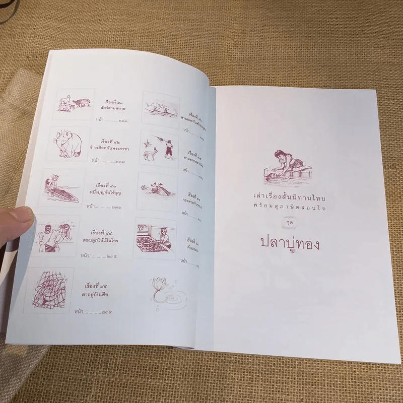 เล่าเรื่องสั้นนิทานไทย พร้อมสุภาษิตสอนใจ ชุดปลาบู่ทอง รูปที่ 13